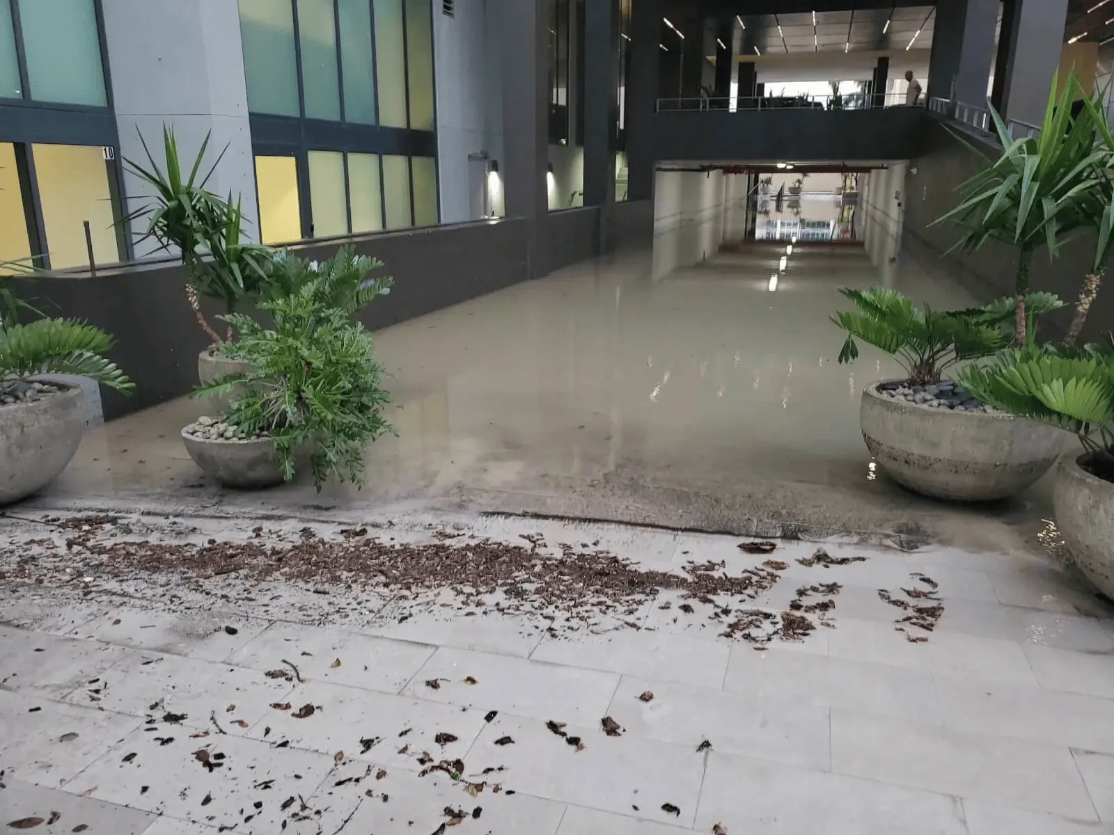 Coastal condo flood protection before