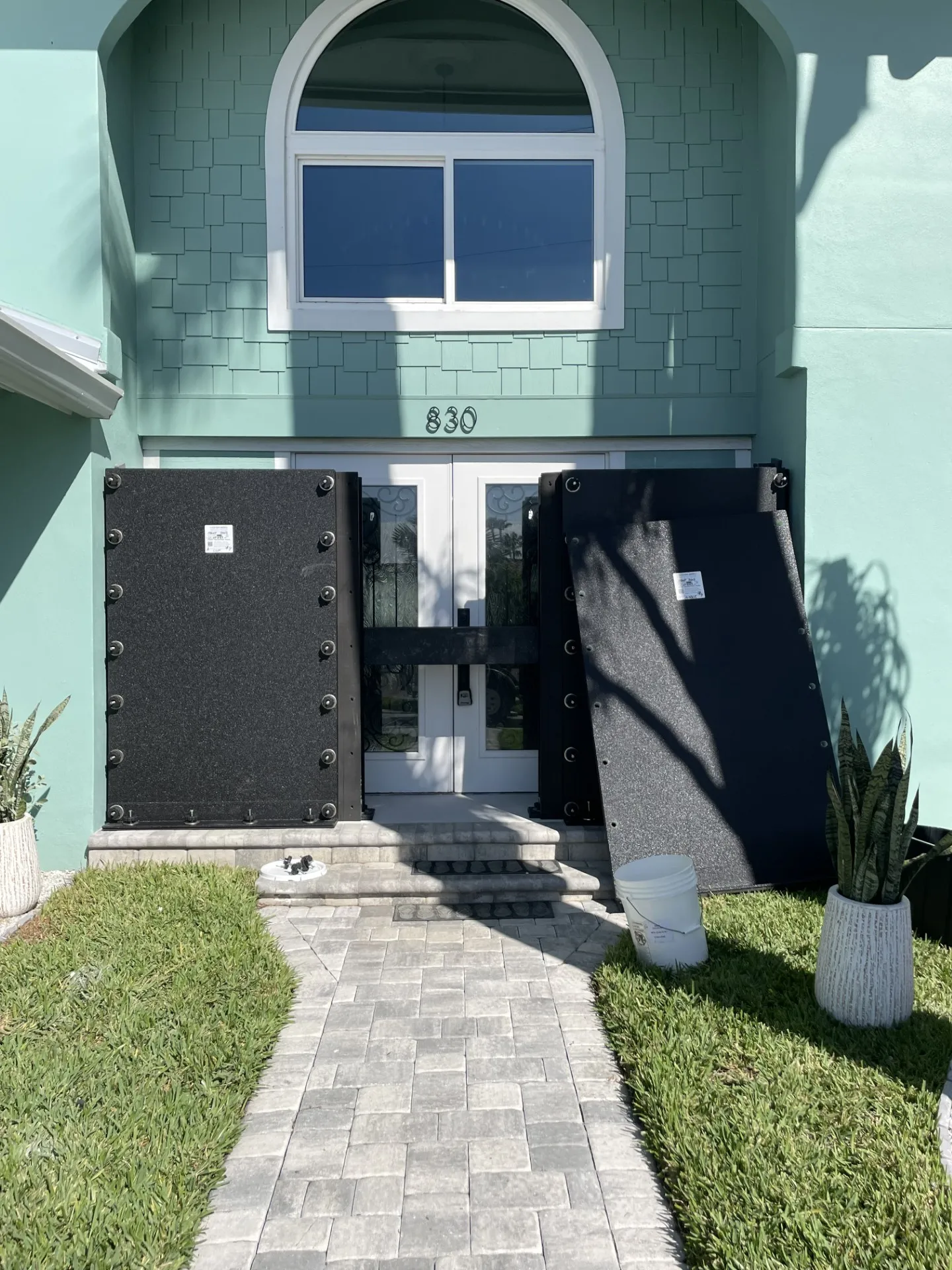 Residential flood protection panels