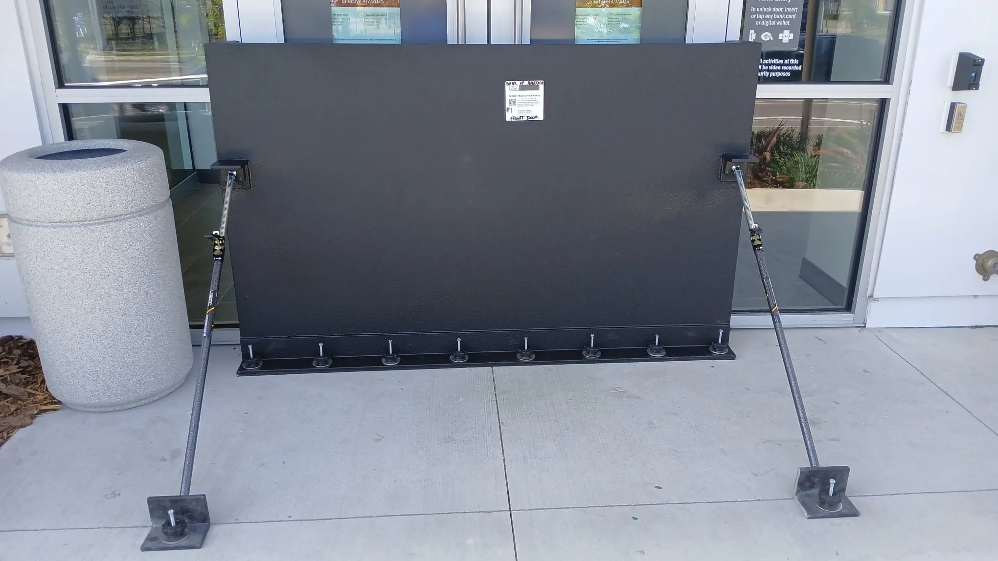 Flood protection - glass