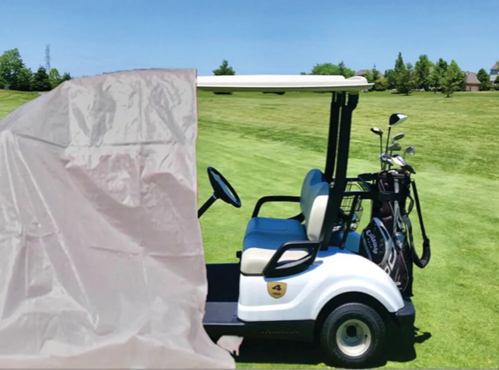 Golf course equipment protection from flooding