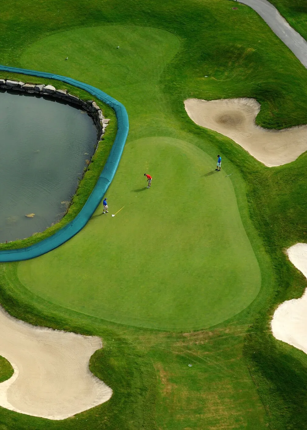 Golf course flood prevention study