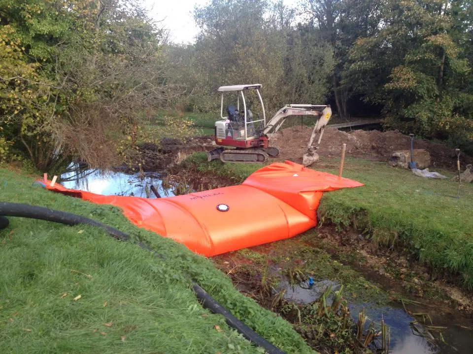Flood protection - water barrier